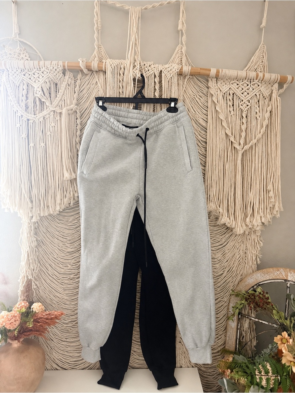 Youth Gray Drawstring Jogger Athletex brand  Pants - set